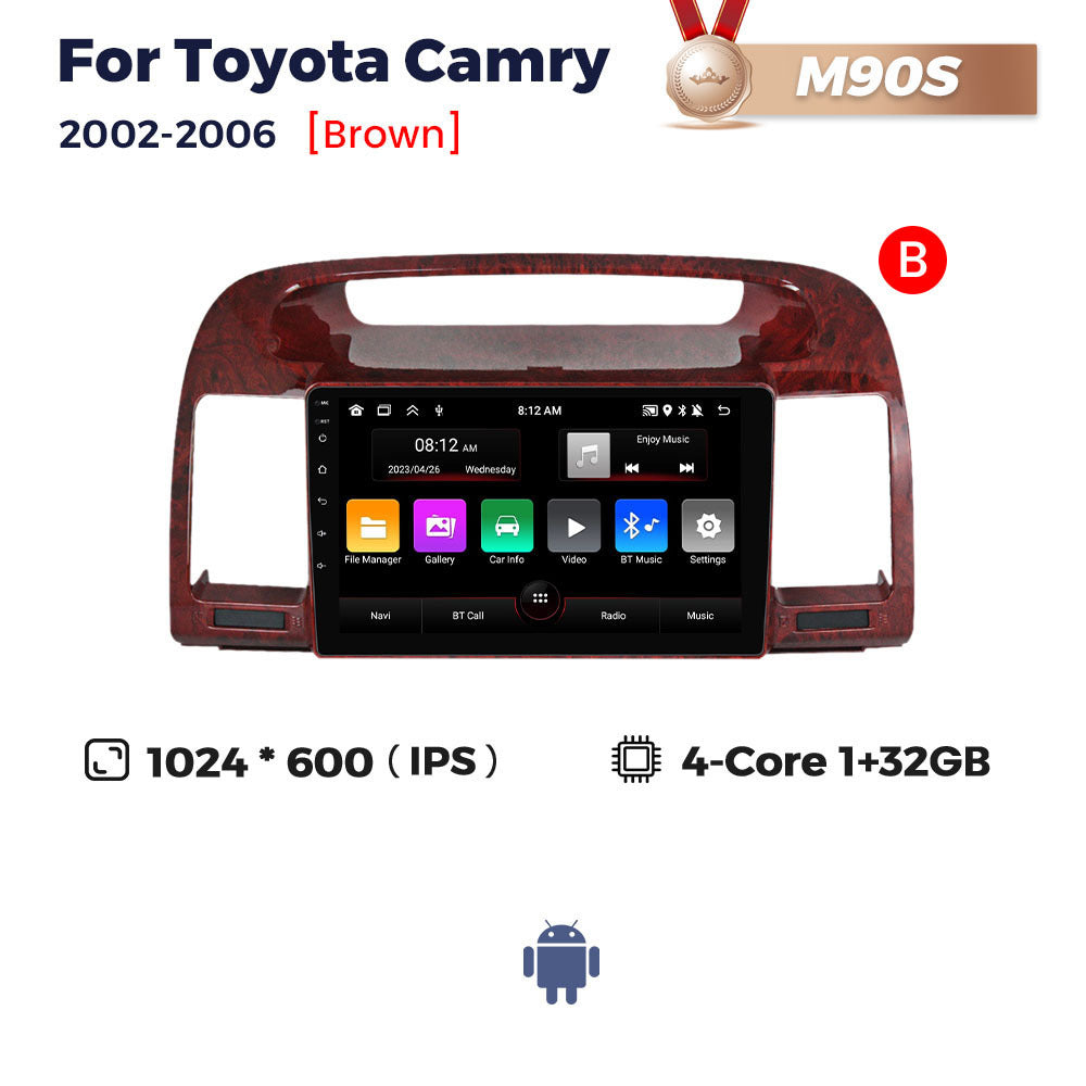 Suitable for toyota camry xle 2002-2006 toyota camry car large screen android navigator