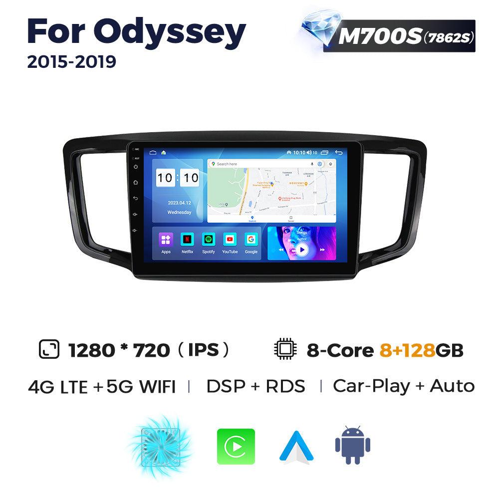 Suitable for Honda Odyssey 15-19 Android large-screen central control car navigation radio screen 8 + 256G