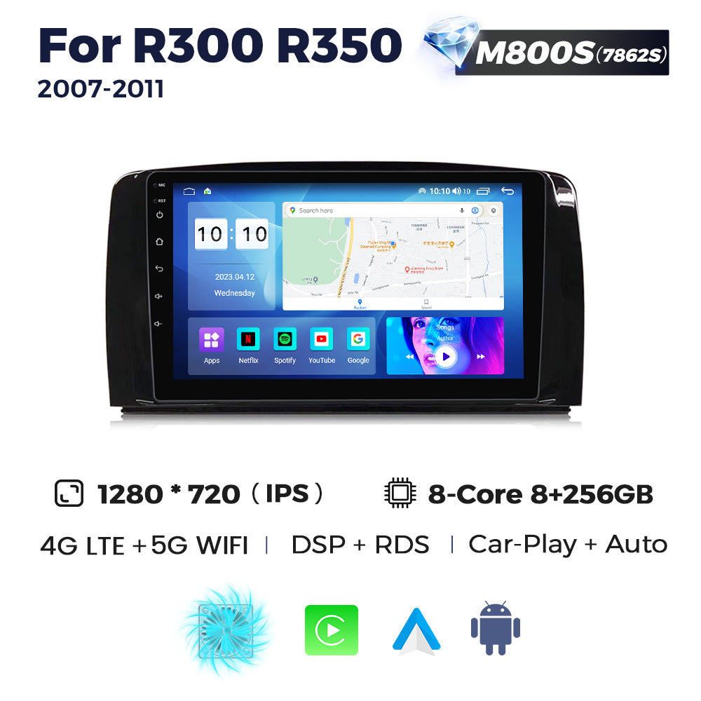 For mercedes benz r-class w251 r300 car large screen smart android navigator