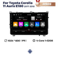 Suitable for replacing the inner of the 2017 corolla, new toyota universal car android navigation system with large screen