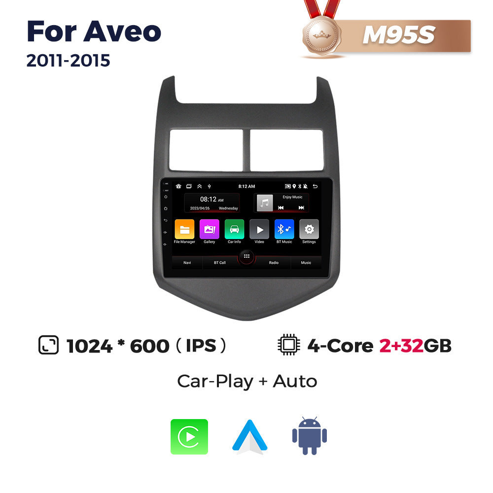 Suitable for 11-15 chevrolet aveo/aveo car large screen android navigator wireless carplay