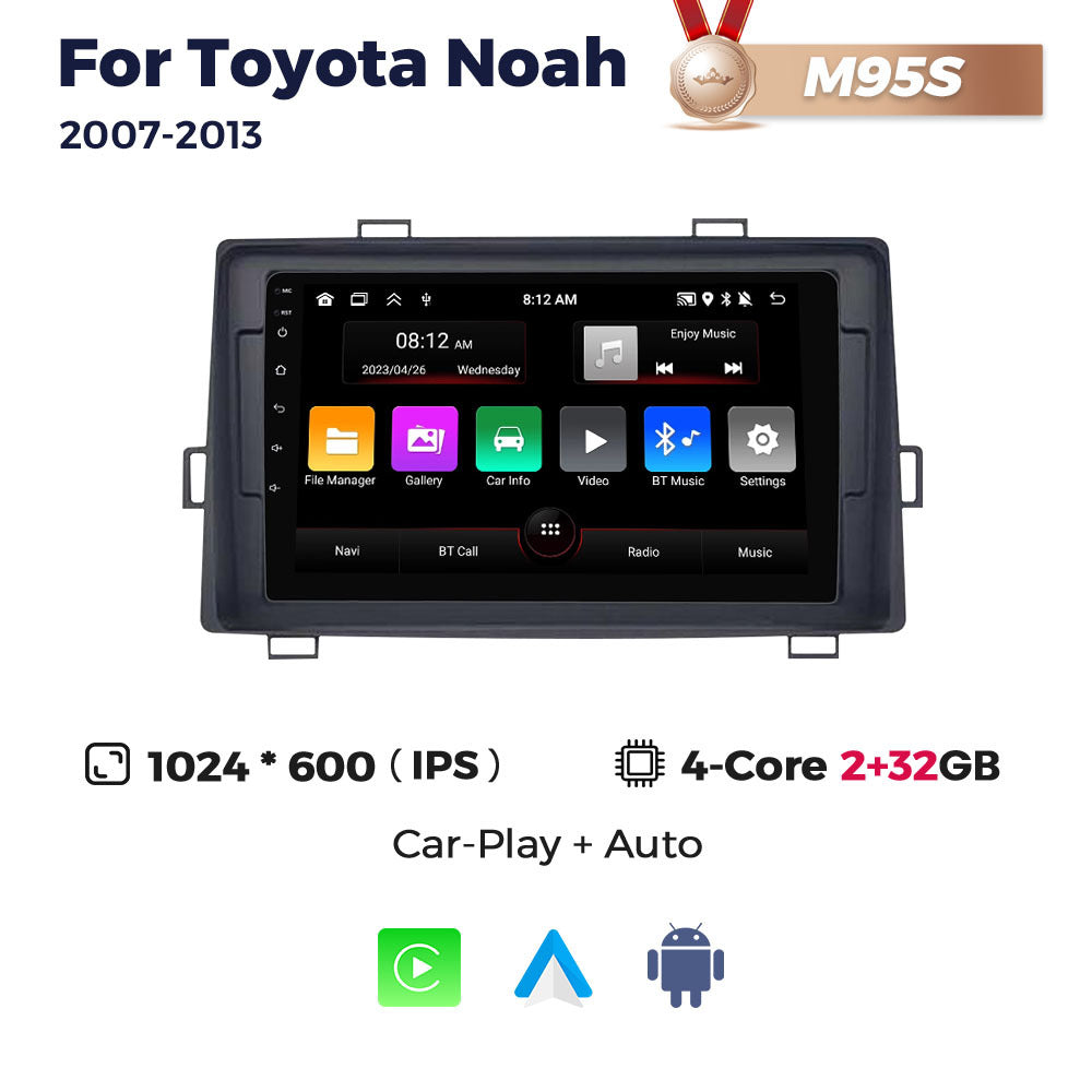 Suitable for toyota noah 2007-2013 imported toyota voxy car large screen android navigation motherboard