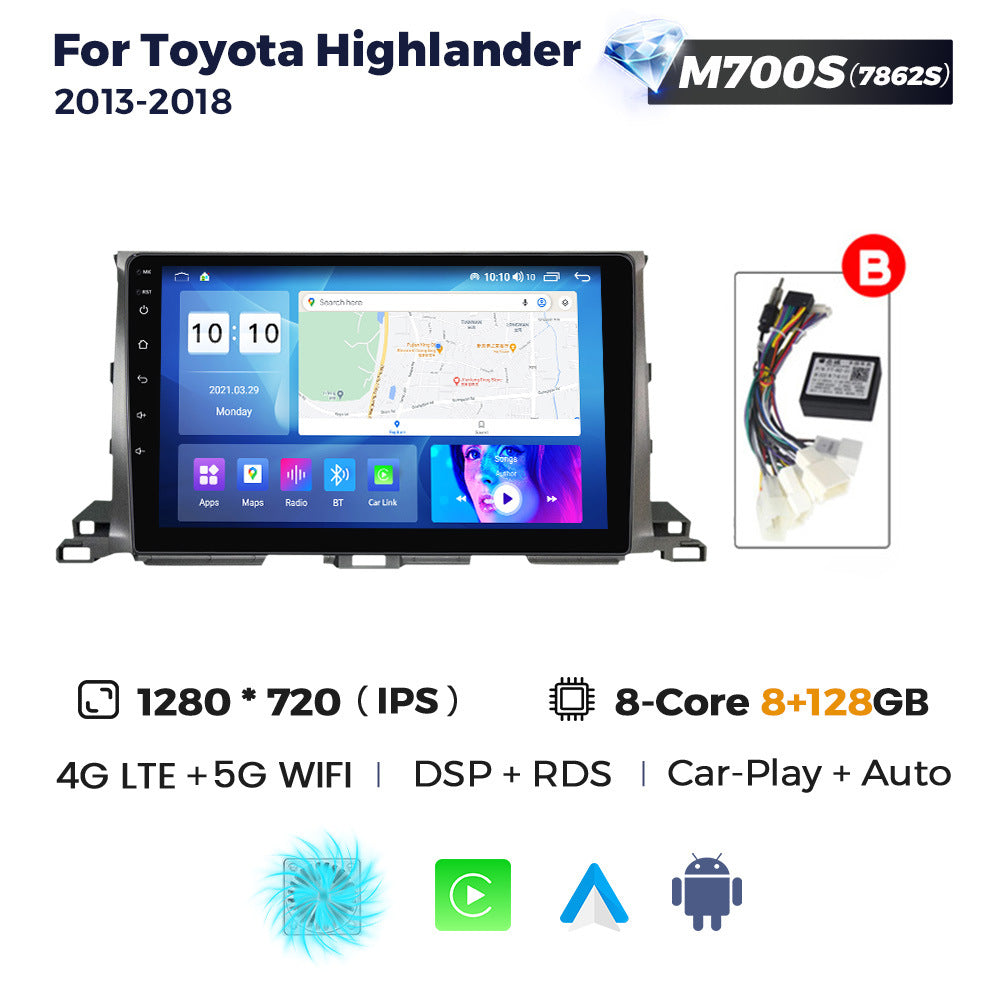 Suitable for toyota highlander 2013-2018 toyota highlander car central control android navigation