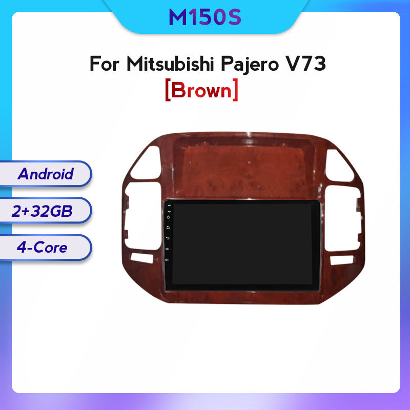 Suitable for mitsubishi pajero pajero v73 car central control large screen gps navigator wireless carplay