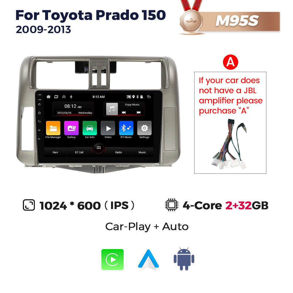 Suitable for toyota prado 150 2010-2013 toyota overbearing prado android car navigation