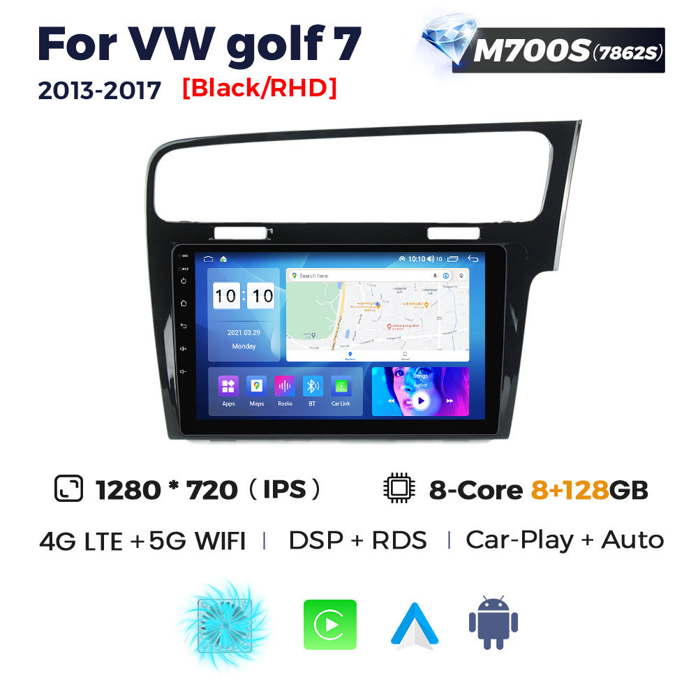 Suitable for left and right peptides vw golf 7 2013-2017 volkswagen golf seven car android large screen navigation