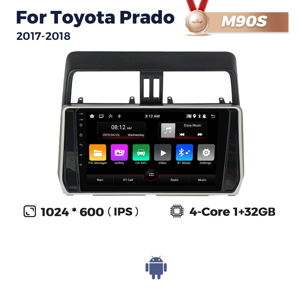 Suitable for toyota prado, land cruiser prado, car android head unit with carplay