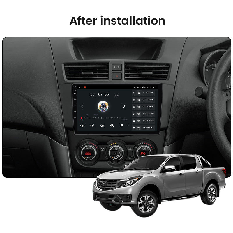 Compatible with the Mazda BT50 2011-2020 model modified Android large screen central control in-car navigation screen 8+128GB