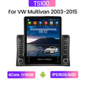 Apply to vw multivan vertical screen android navigator wireless carplay