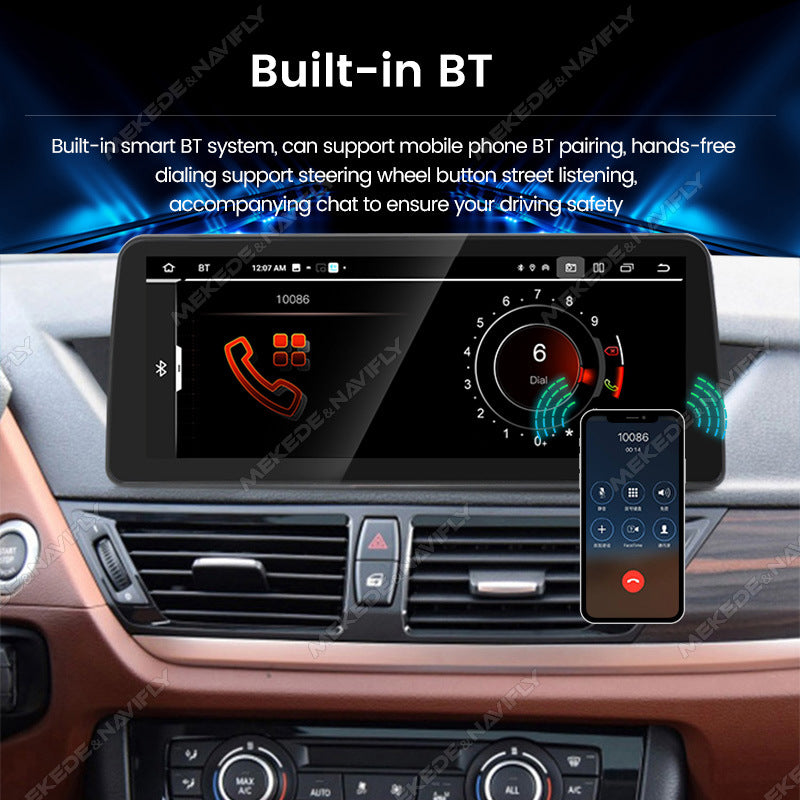 12.3-inch Compatible with BMW X1 E84 Android Central Control Large Screen GPS Navigation All-in-One Bluetooth CarPlay