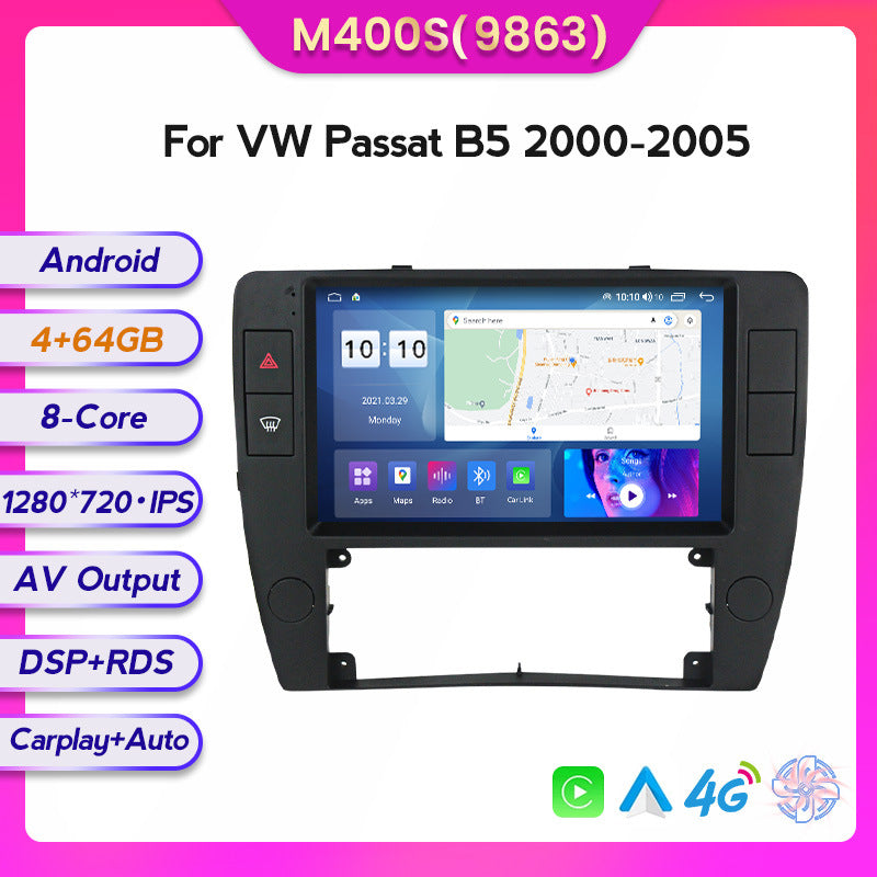 Applicable to Volkswagen Passat B5 Passt 00-05 Android large screen central control car navigation screen 128G