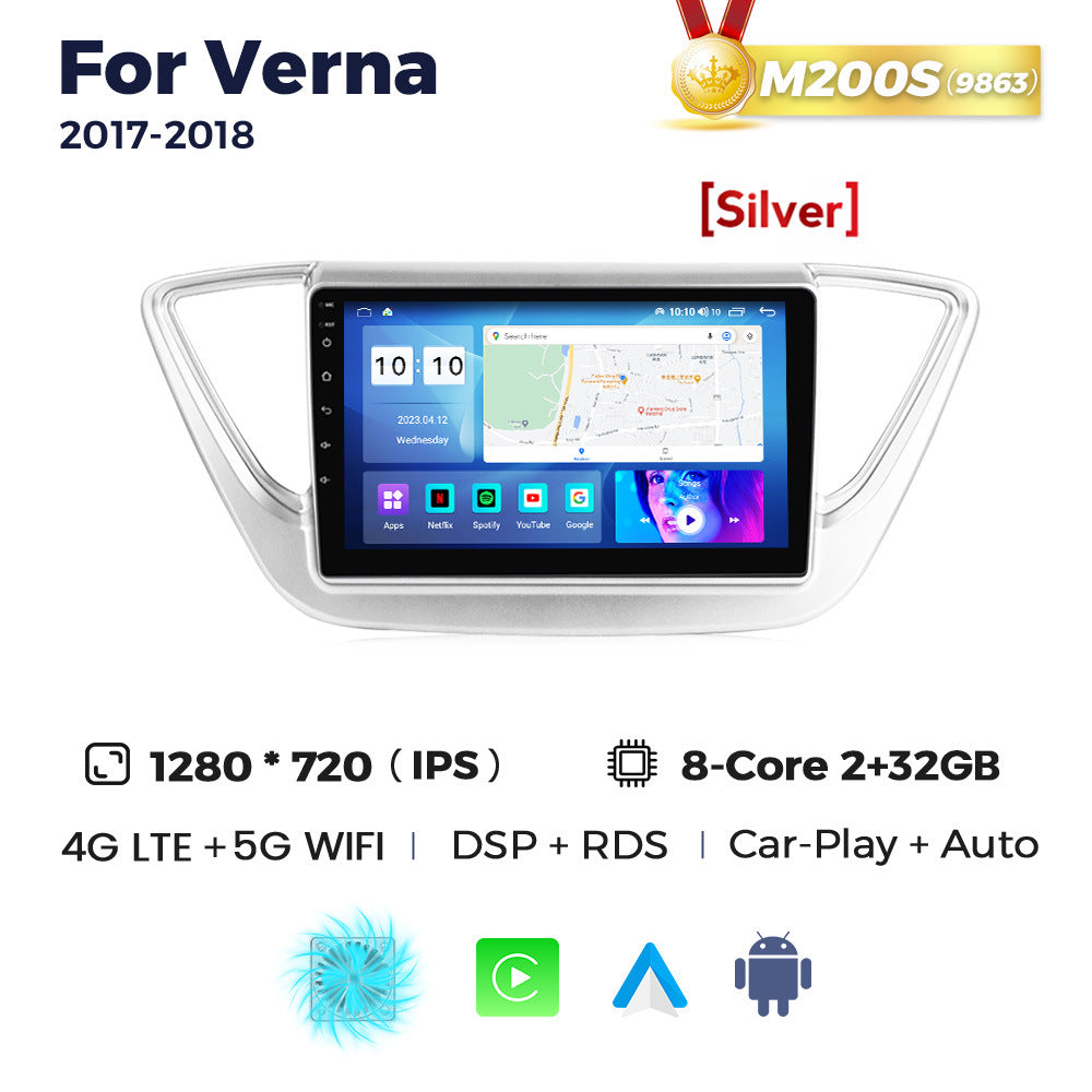 Suitable for hyundai verna accent 2017-2018 android car navigation