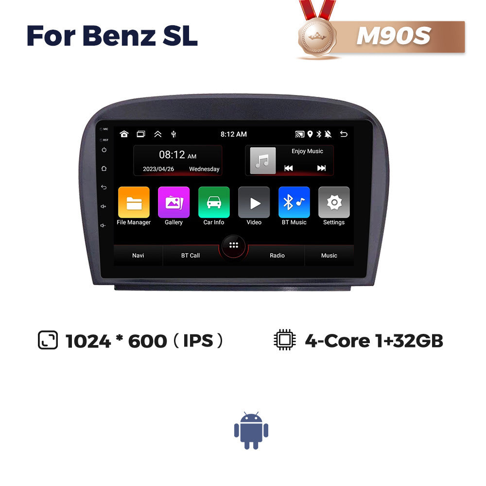 For mercedes sl r230 sl350 sl500 sl55 sl65 smart android car navigator