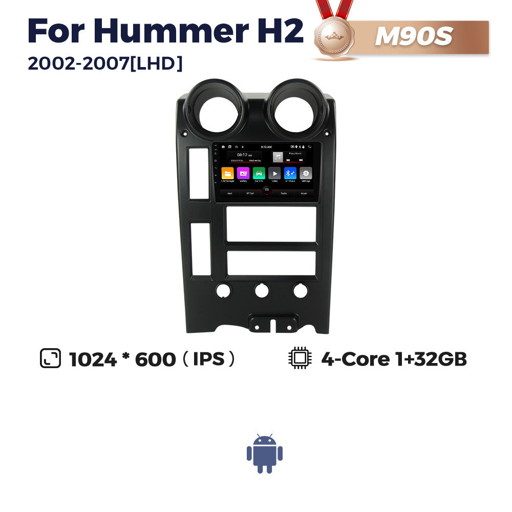 Suitable for hummer h2 2002-2007 hummer h2 smart android large screen car navigation