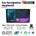 Meikangde factory Android central control large screen car machine navigation host M7plus Fangyitong 7870 car DVD