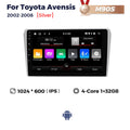 Suitable for toyota avensis 2002-2008 toyota avensis car multimedia android navigator