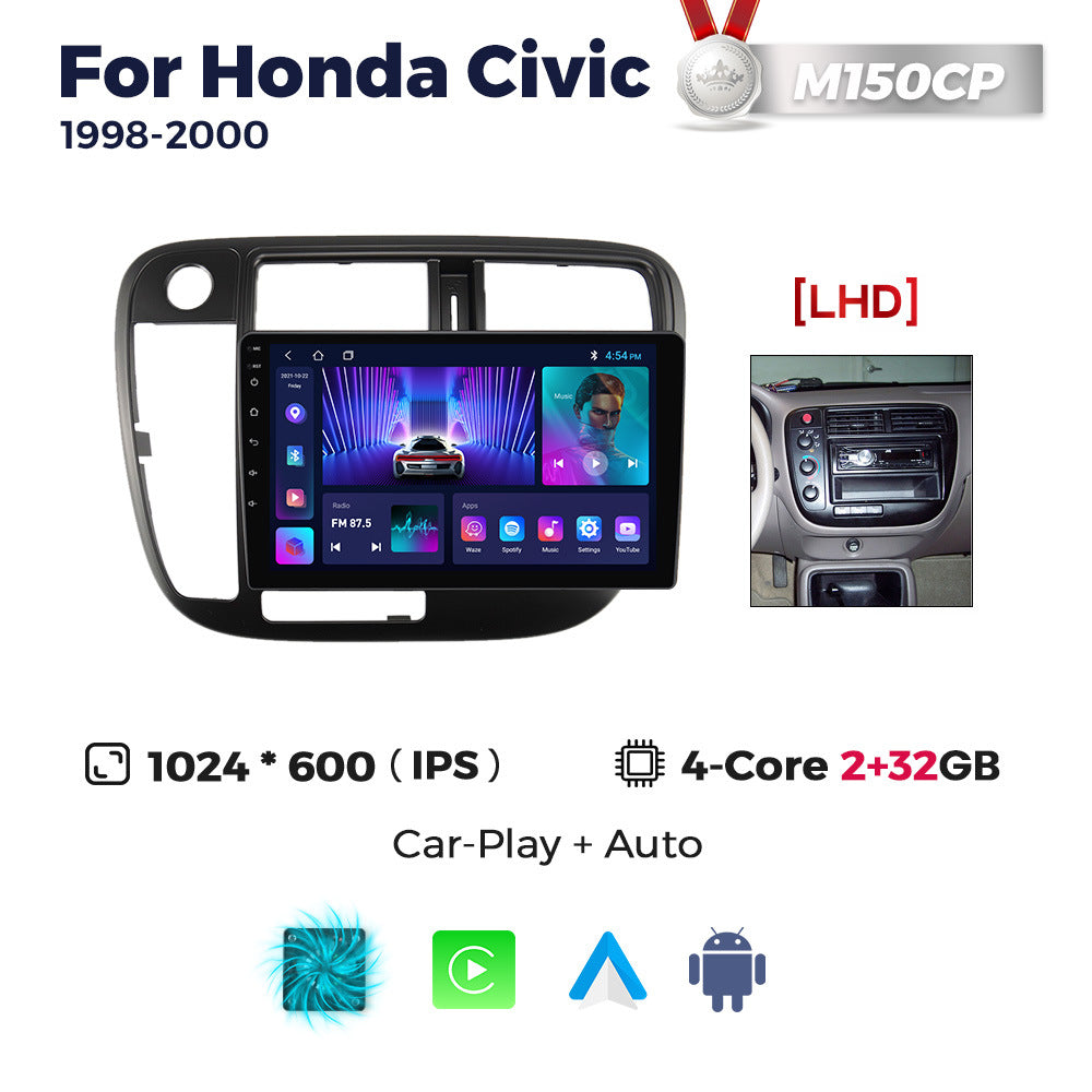 Suitable for honda civic 1998-2000 honda civic android car central control navigator bt5.0