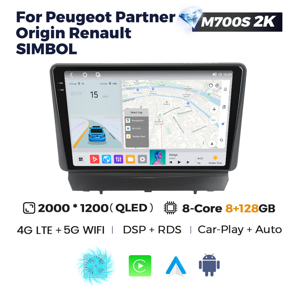 Suitable for peugeot partner origin renault simbol android car navigation