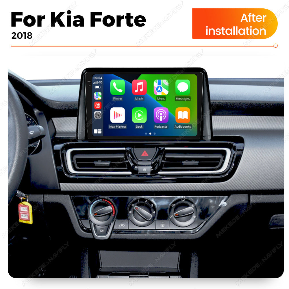 Suitable for kia forte 2018 and kia forte (forte) 2018 onwards: aftermarket upgrade to large-screen smart android car navigation system