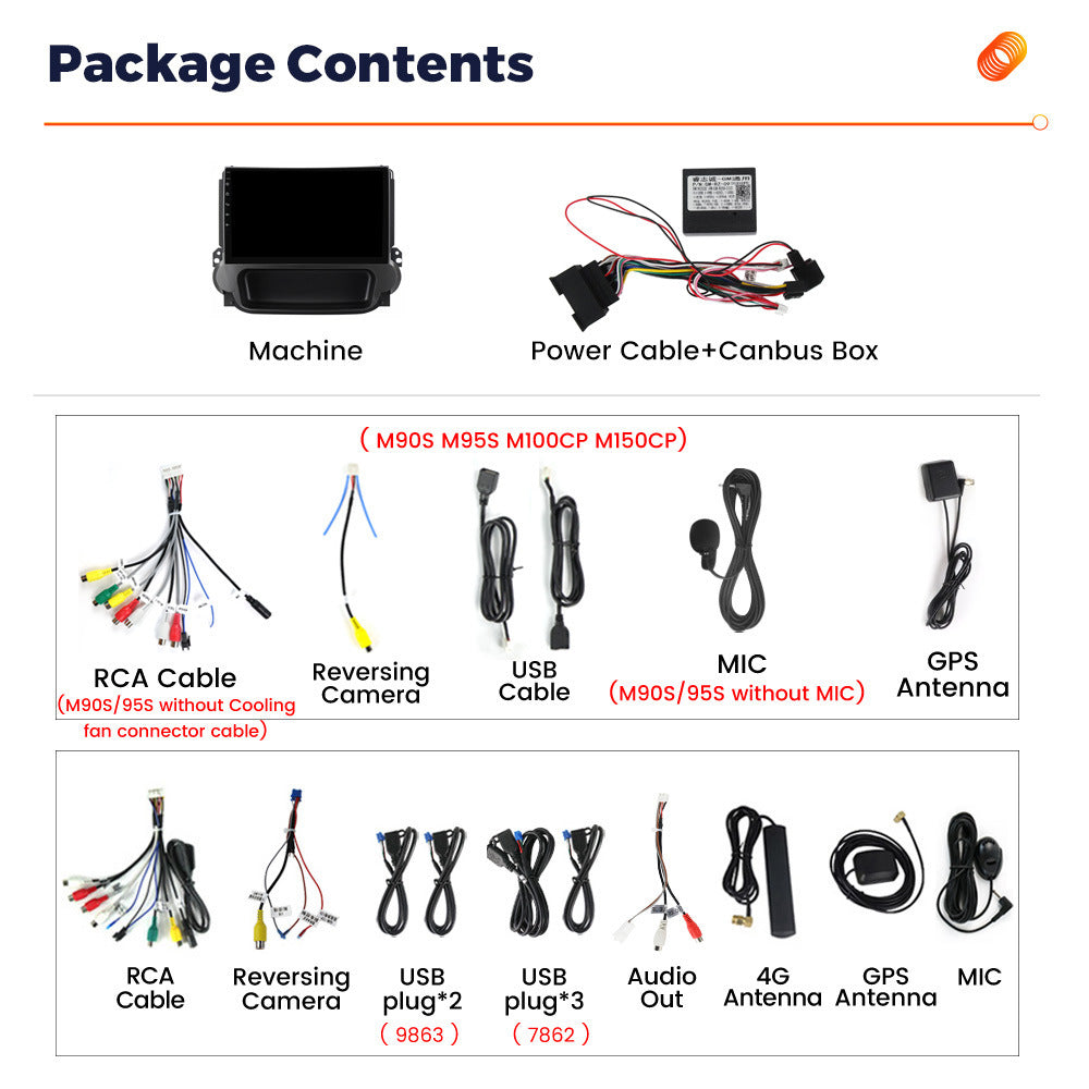 Suitable for chevrolet malibu 2012-2015 car central control intelligent navigation