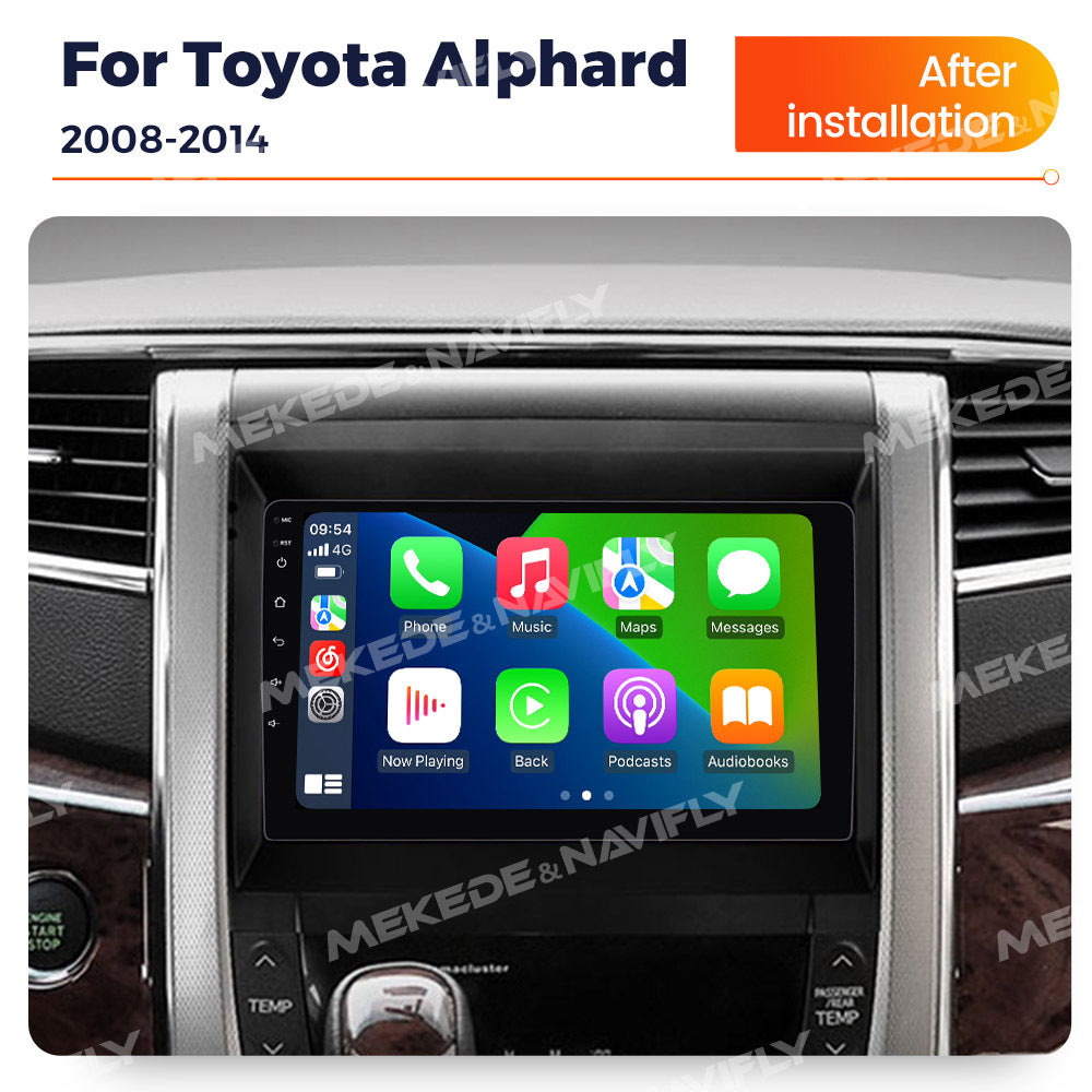 Suitable for toyota alphard 2008-2014 alfa car restoration android smart navigation motherboard