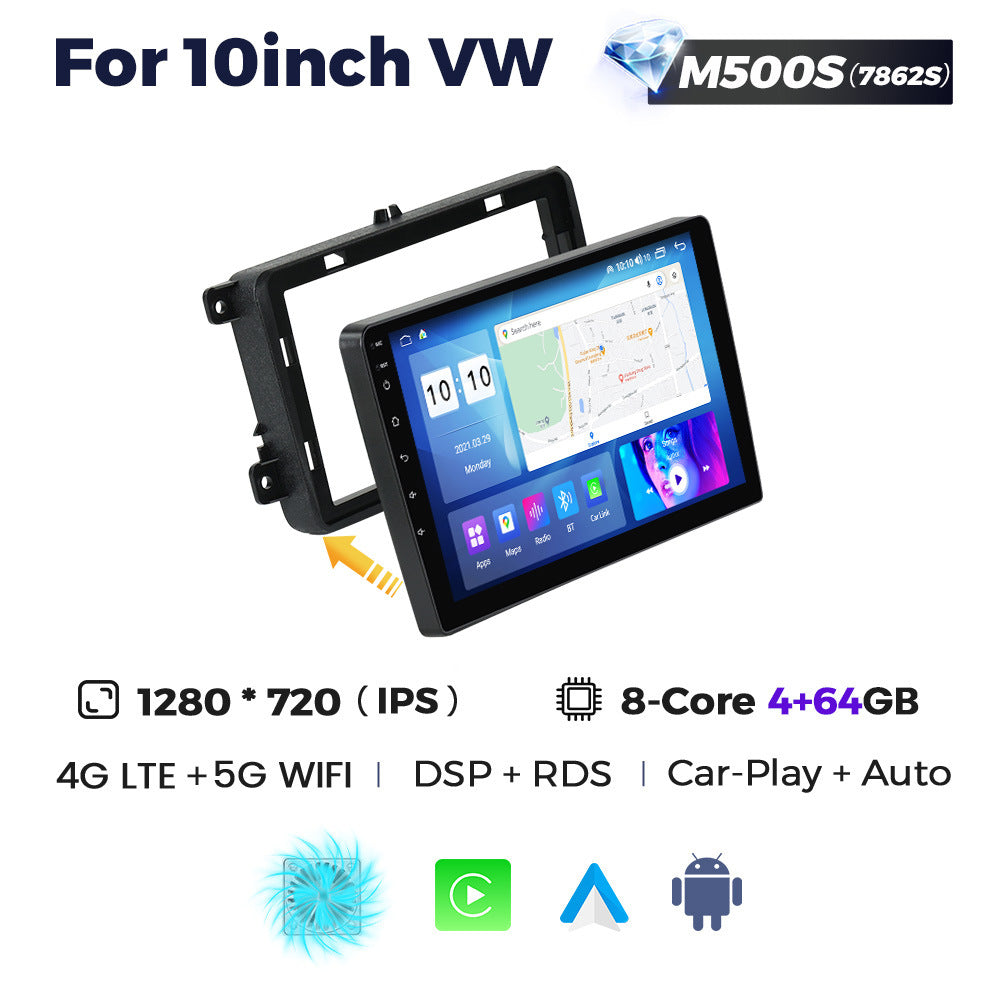 Compatible with Volkswagen VW Tiguan Passat Polo Golf Android large screen central navigation CarPlay