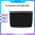 Suitable for Mitsubishi L200 08-16 to Android large screen central control car navigation screen 8 + 128G