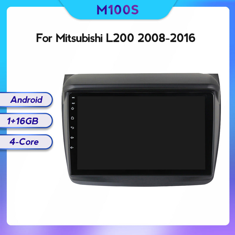 Suitable for Mitsubishi L200 08-16 to Android large screen central control car navigation screen 8 + 128G