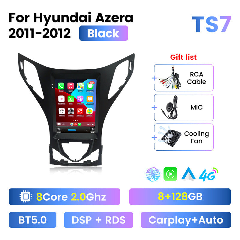 Suitable for 2011 hyundai azera vertical screen android car navigation carplay
