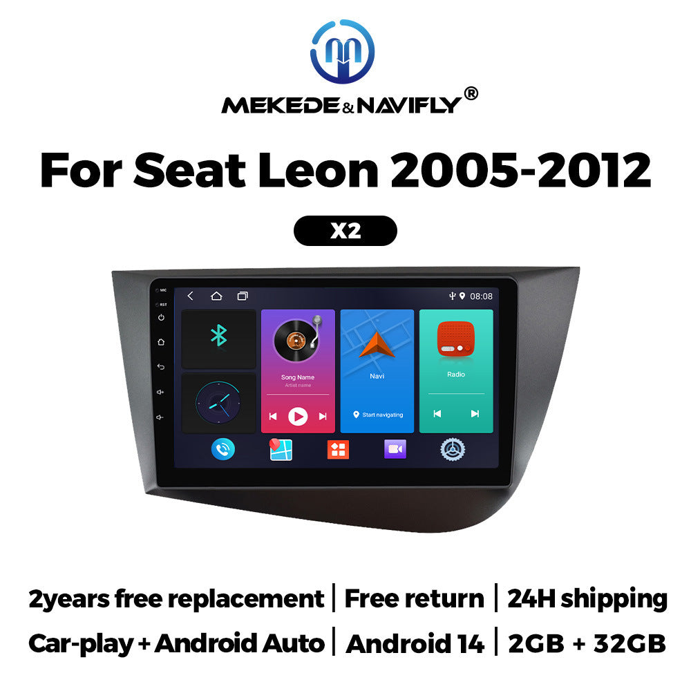 Suitable for seat leon 2005-2012 seat android car navigation smart wireless carplay