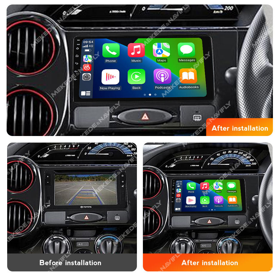 Suitable for toyota etios 2010-2023 toyota etios smart android car large screen navigator