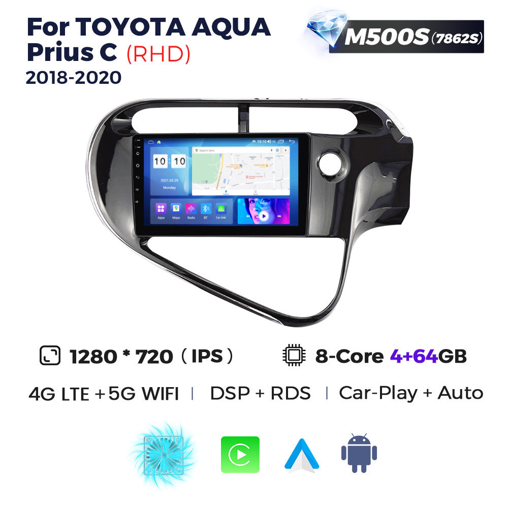 Suitable for toyota aqua prius c 2018-2020 toyota prius car android navigator