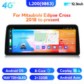 Compatible with the Mitsubishi Xpander 2017 model Android central control car navigation all-in-one 12.3-inch