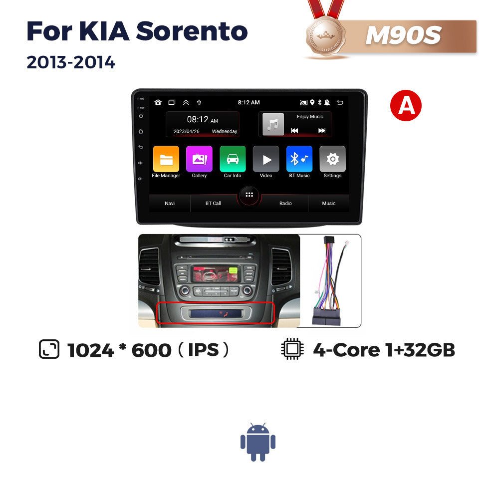 Suitable for kia sorento 2013-2014 kia sorento low-end car android navigator