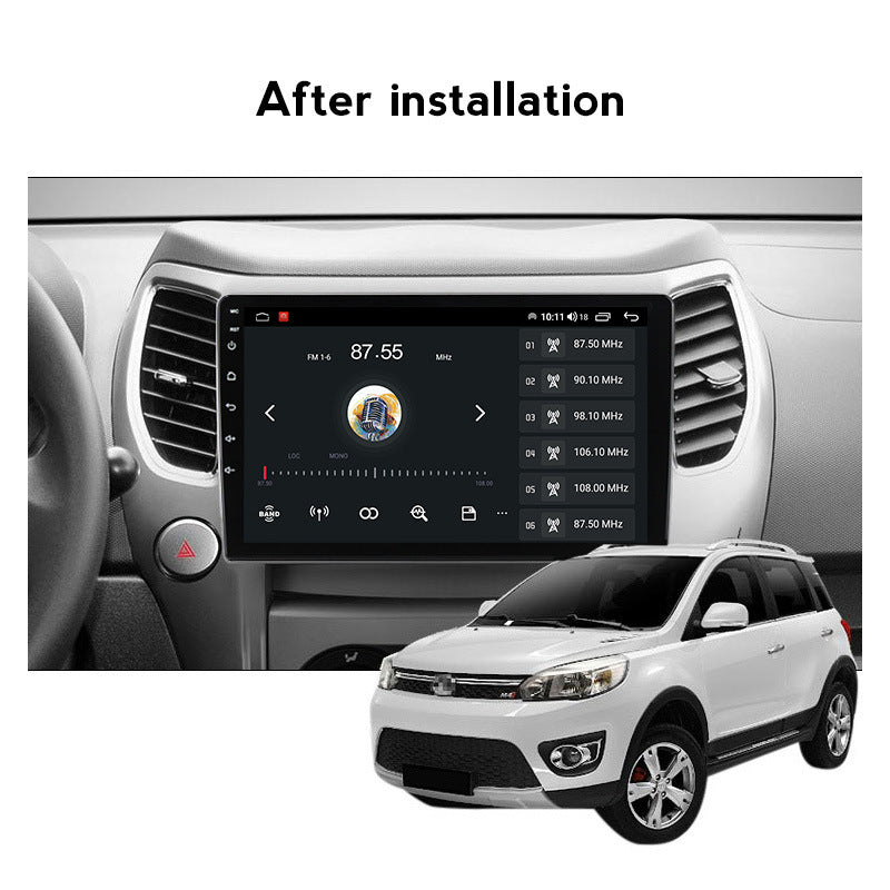Compatible with the modified Android large-screen in-car navigation screen for Harval M4 models 2012-17, 8+128GB