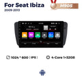 Suitable for SEAT Ibiza 2009-2013 Android large screen central control navigation radio 8 + 256G