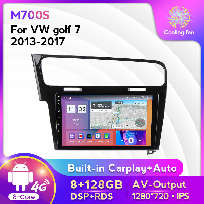 Suitable for Volkswagen golf Golf 7 13-17 Android large screen central control car navigation screen 8 + 128G