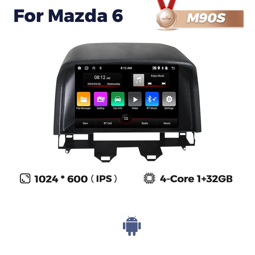 Suitable for Mazda Mazda 6 2004-2015 Android large screen central control navigation radio 8 + 256G