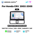 Applicable to Honda CRV 02-05 Android large screen central control car navigation radio screen