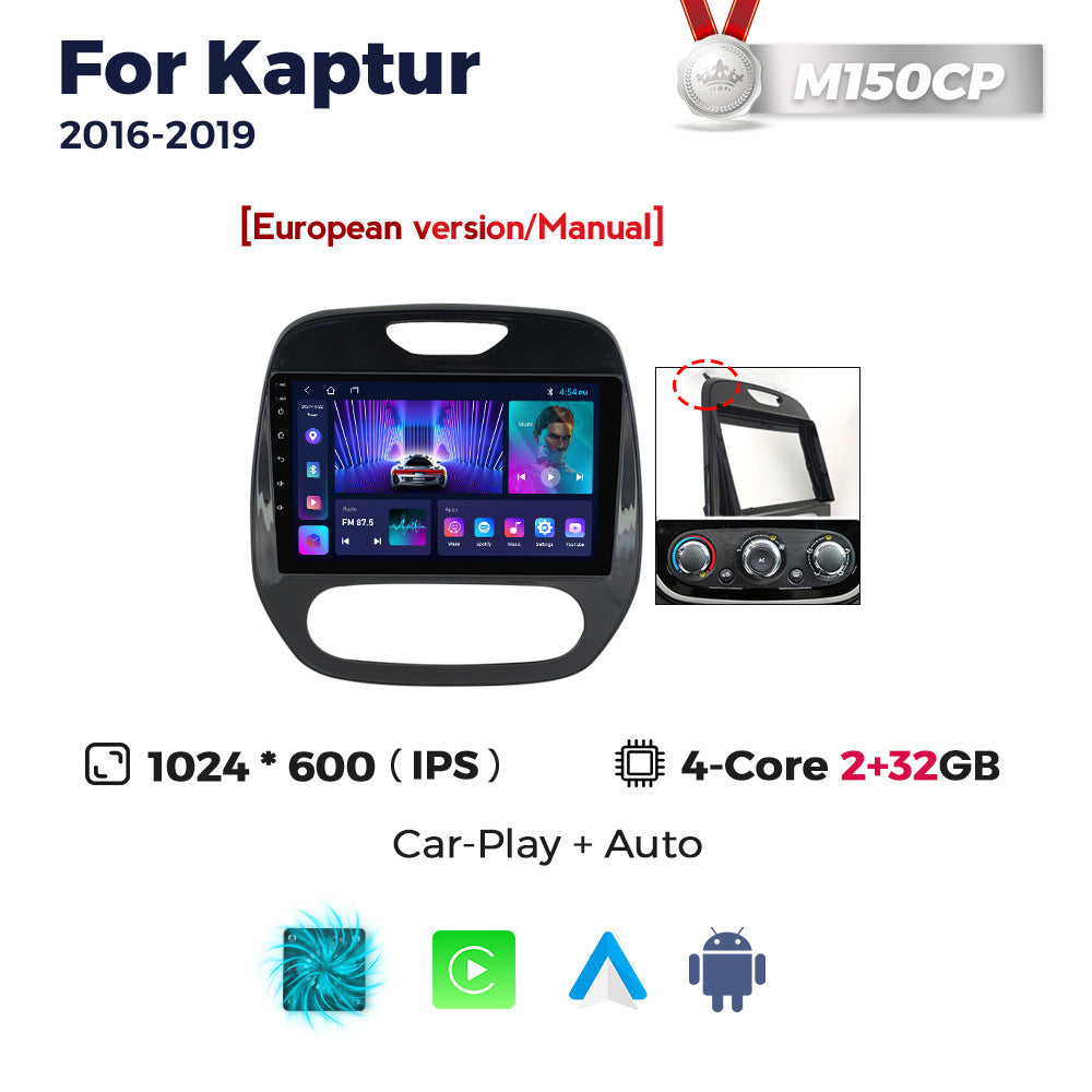 Suitable for renault kaptur 2016-2019 renault cabriolet android large screen central control navigator