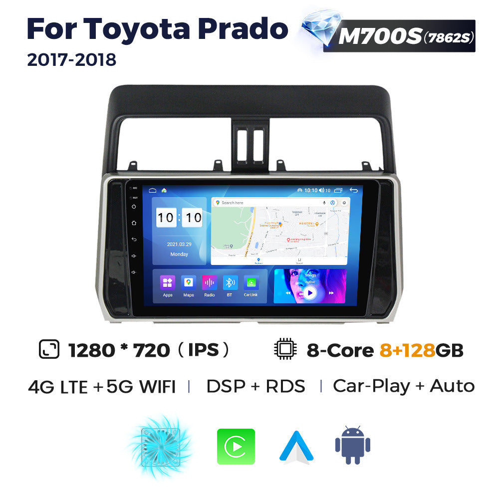 Suitable for toyota prado, land cruiser prado, car android head unit with carplay