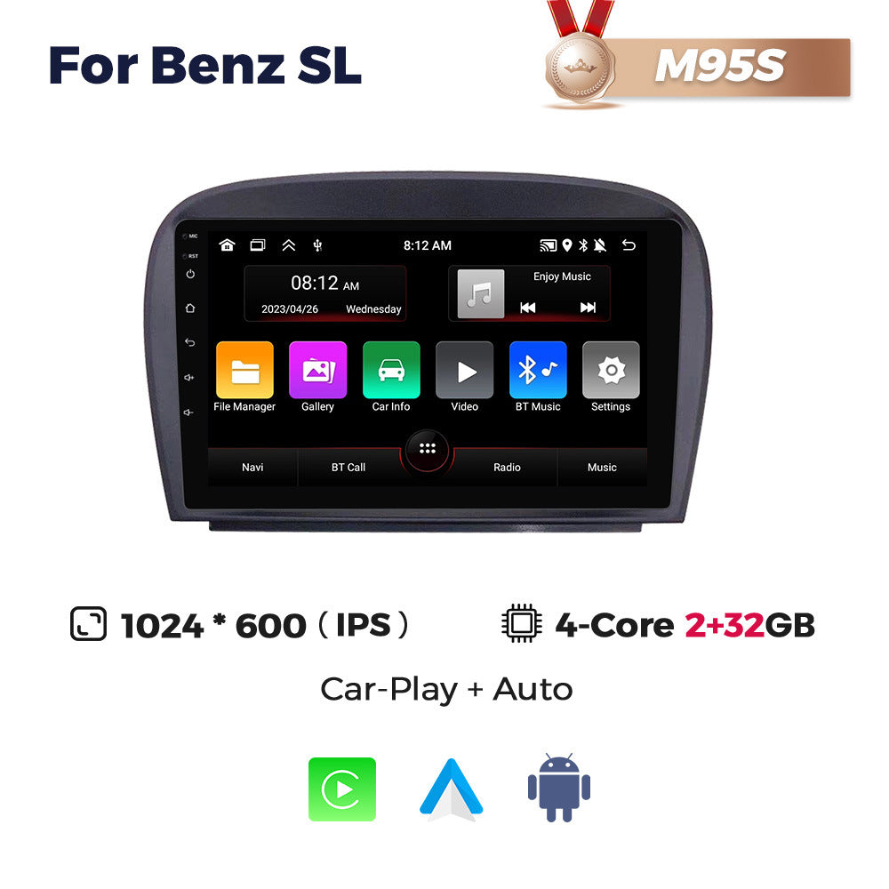 For mercedes sl r230 sl350 sl500 sl55 sl65 smart android car navigator