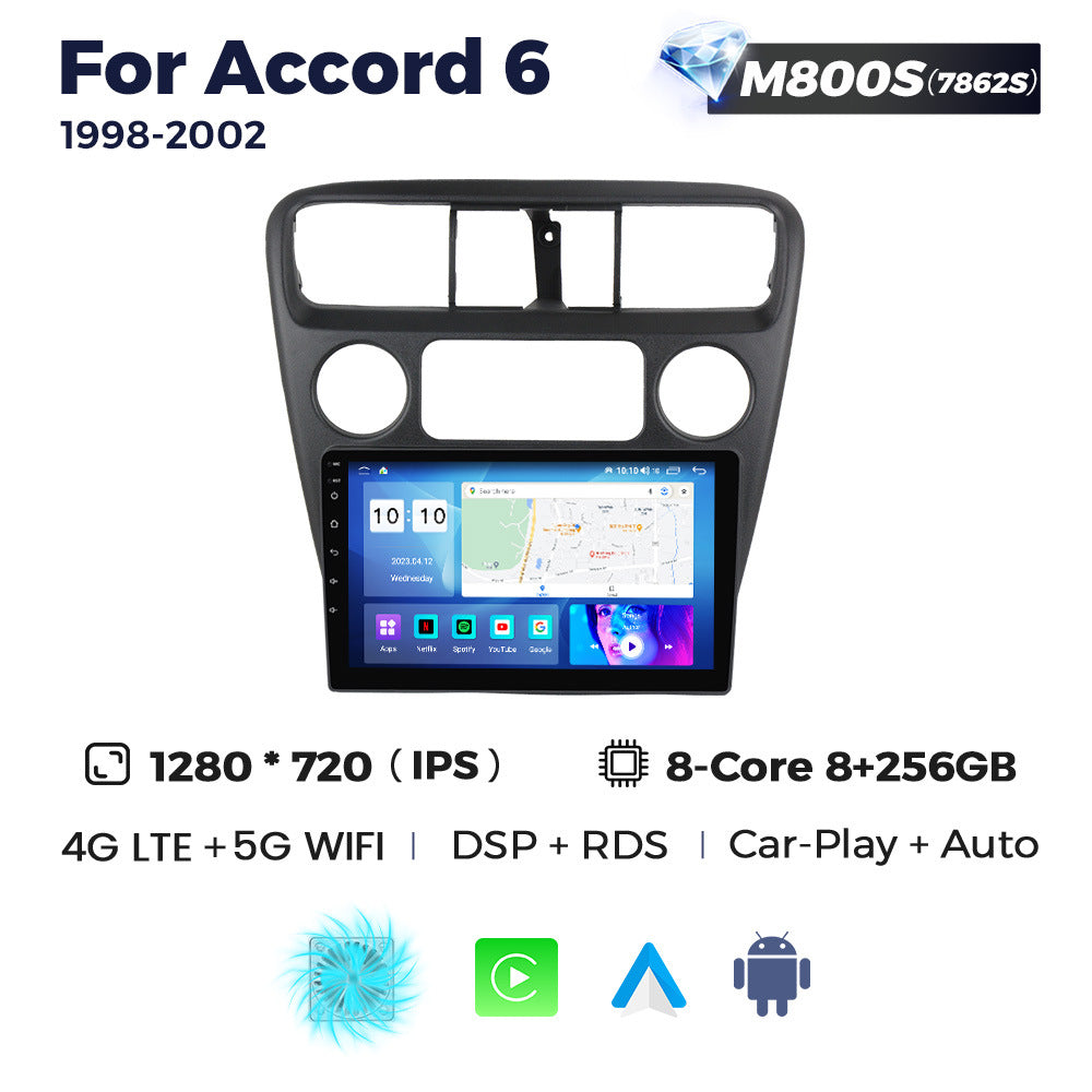 Suitable for Honda Accord 6th generation 98-02 Android large screen central control car navigation radio screen 8 + 256G