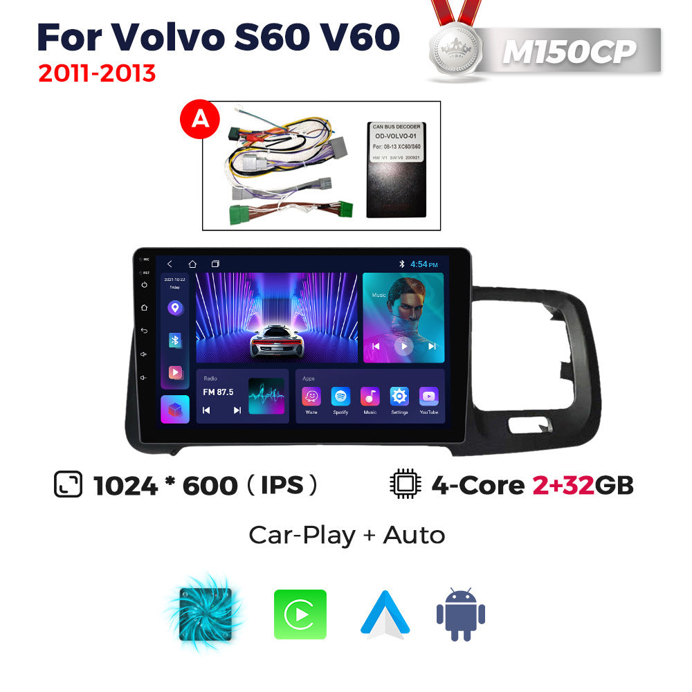 Suitable for volvo 2011-2020 volvo s60 v60 android large screen car navigation wireless carplay