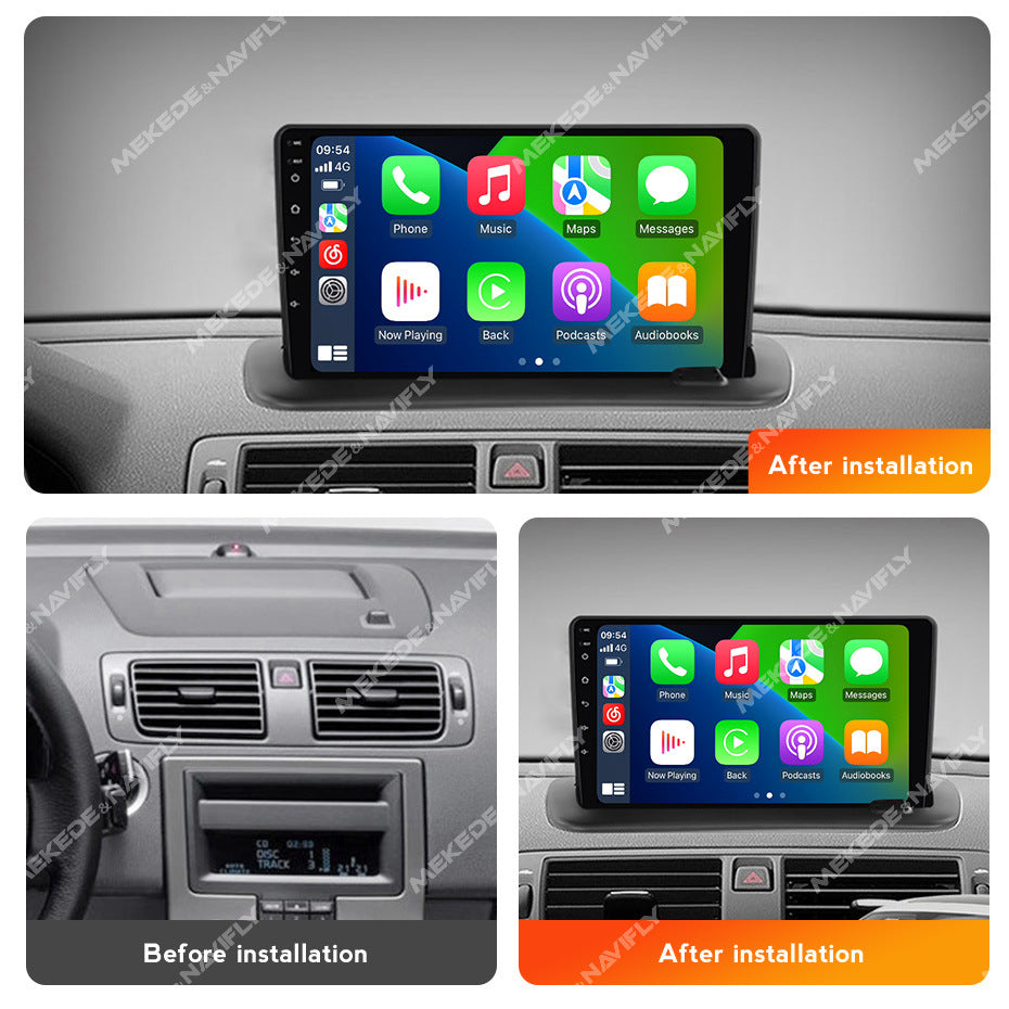 Suitable for volvo 04-12 volvo s40 c30 c70 android large screen car navigation carplay