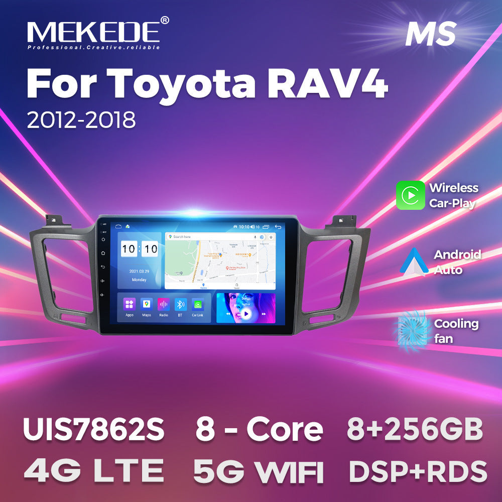 Compatible with Toyota RAV4 2012-2018 Android large-screen central navigation 8+256G