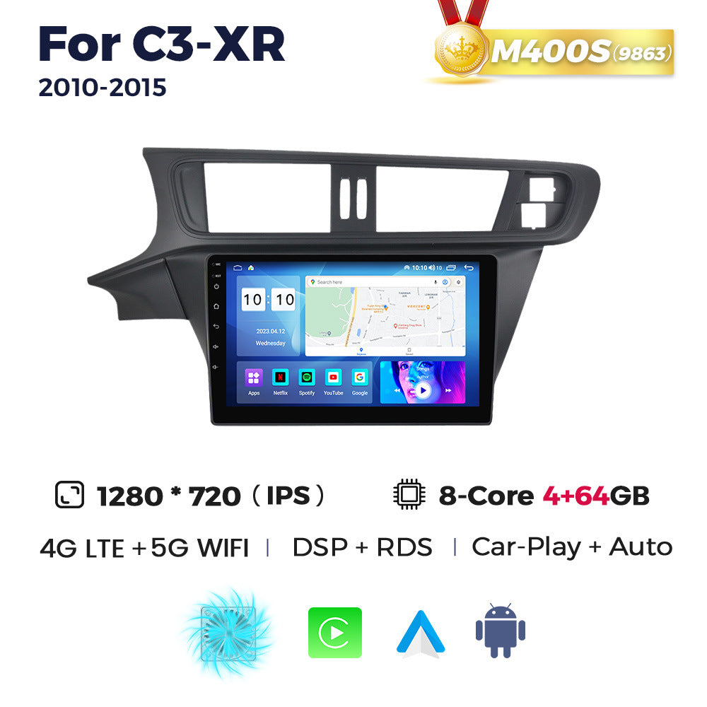 Compatible with Citroën C3-XR 10-15 Android Large Screen Central Control Navigation Radio 8+256GB