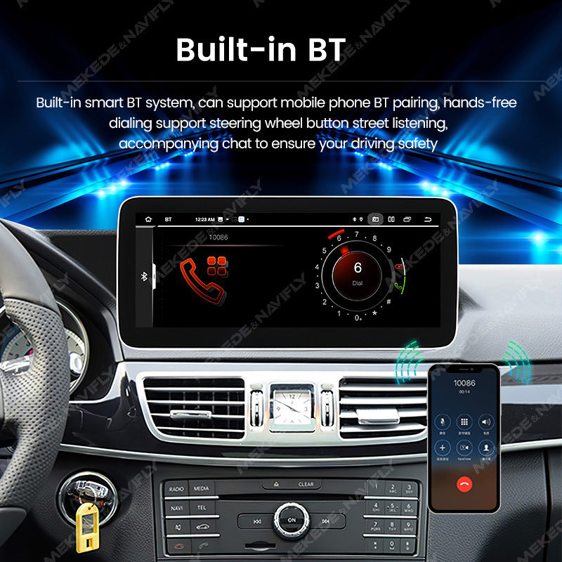 Applicable to Mercedes-Benz E-Class W212 2009-2015 Android large screen central control navigation car radio Carplay