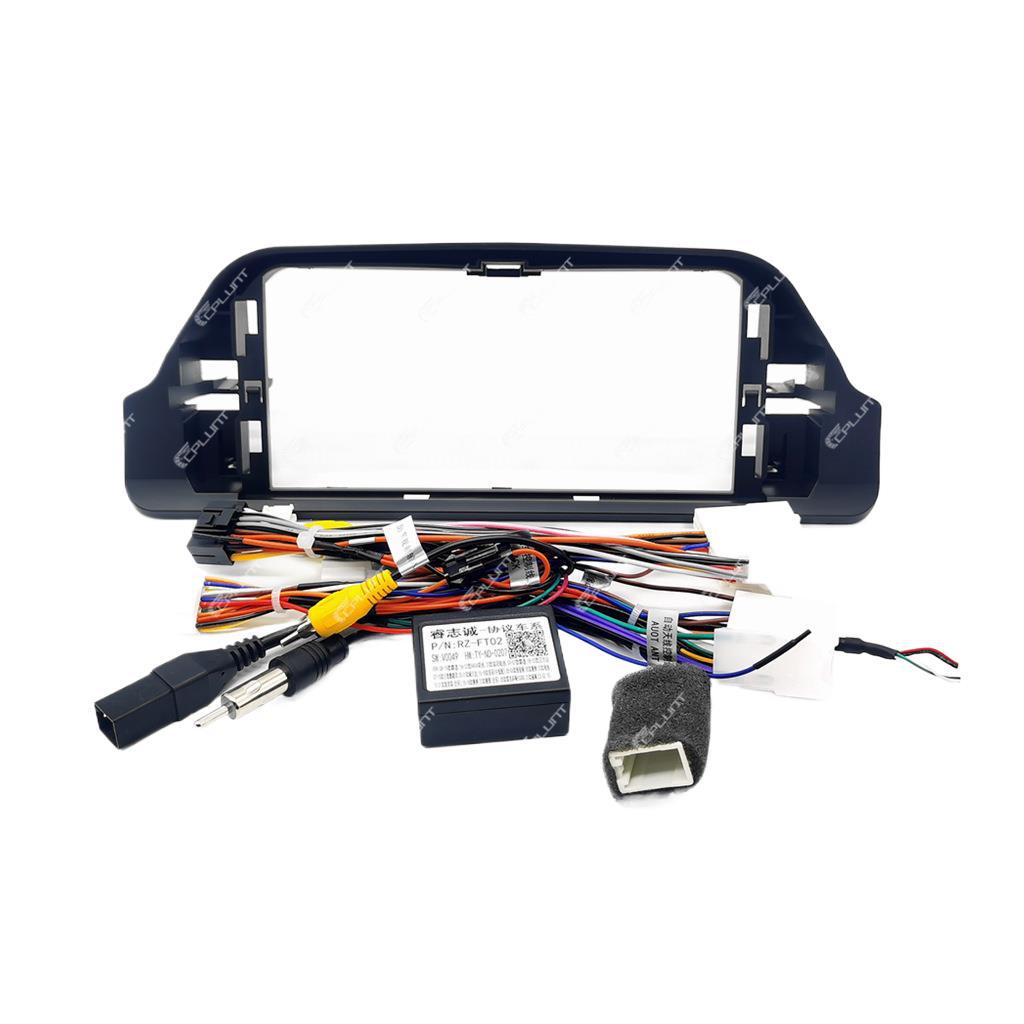 Suitable for toyota toyota rav4 rongfang central control dvd panel restoration car navigation frame versatile set frame