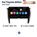 Suitable for toyota allion premio 260 2007-2020 toyota asia dragon car navigator